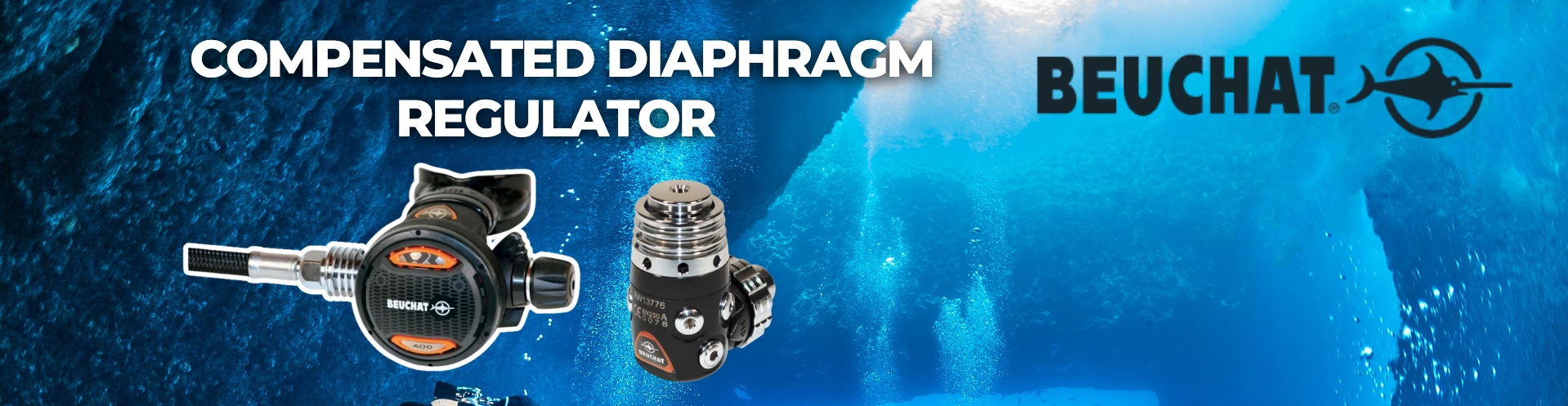 Compensated diaphragm regulator Beuchat